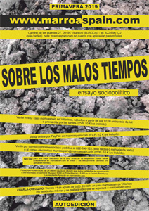 Portada del ensayo Sobre los malos tiempos